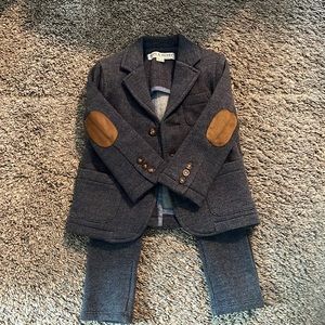 Toddler boys knit suit separates